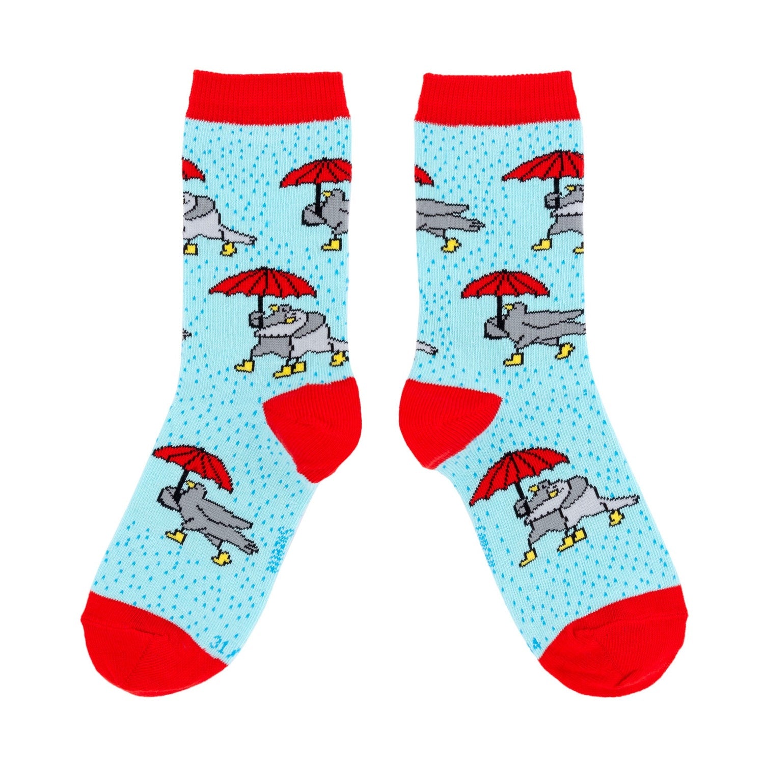 Chaussettes enfant Pigeons Parapluie Coucou Suzette vue complémentaire 8