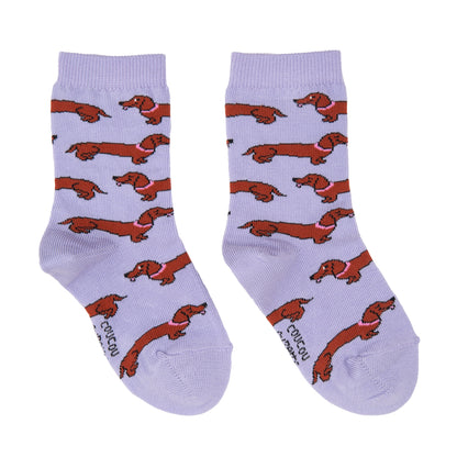 Chaussettes enfant Teckel Coucou Suzette vue complémentaire 5