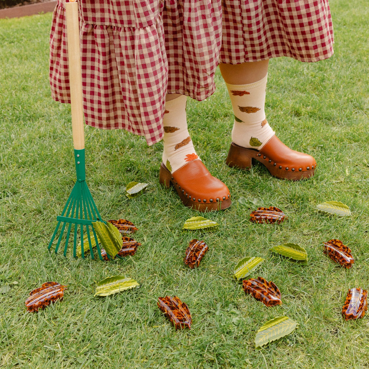Chaussettes Feuilles d’automne Coucou Suzette – vue complémentaire 3