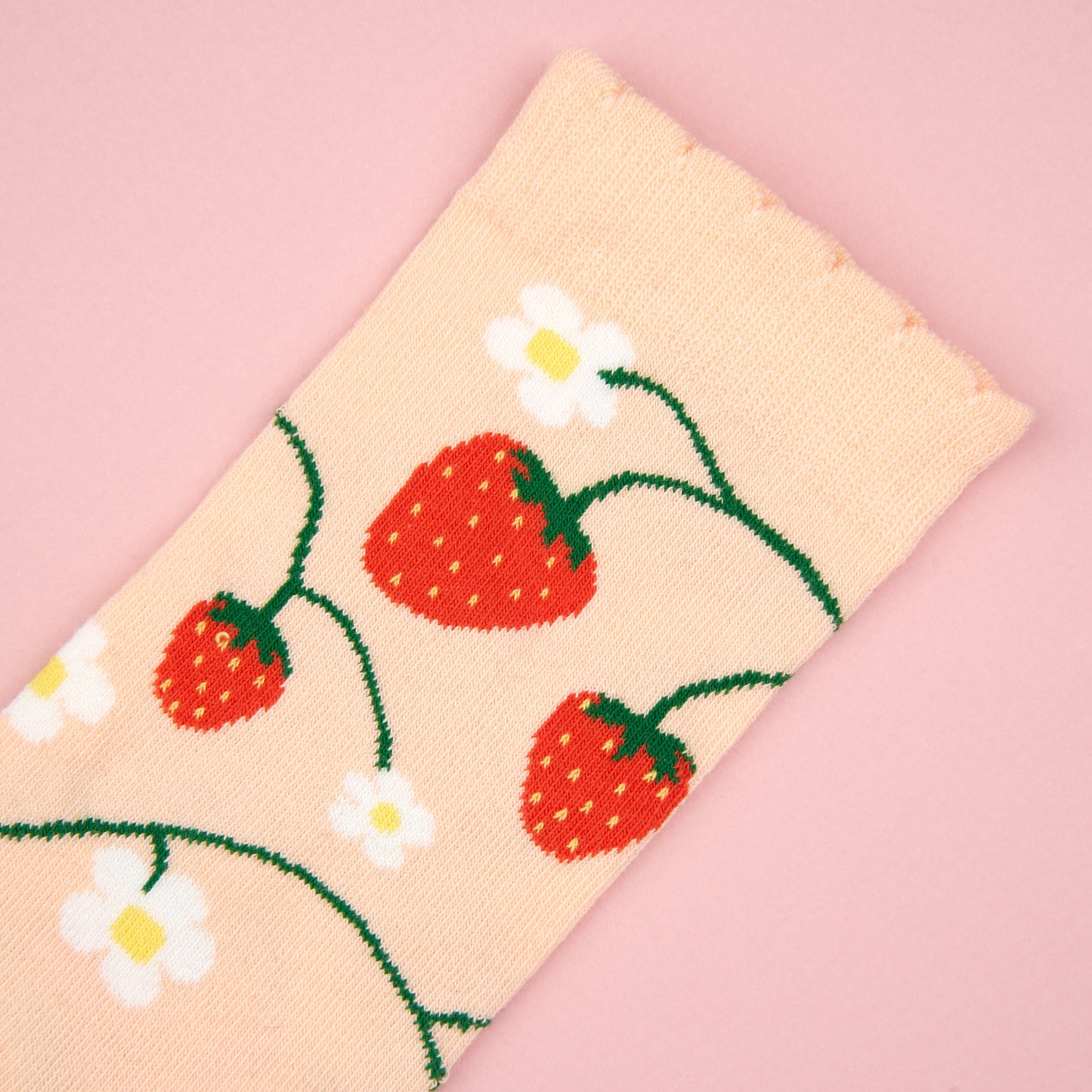 Chaussettes Fraisier Coucou Suzette porté