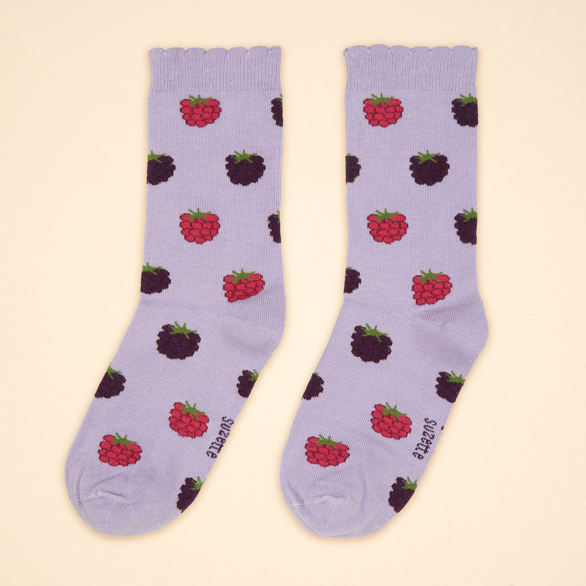 Détail Chaussettes Fruits rouges Coucou Suzette