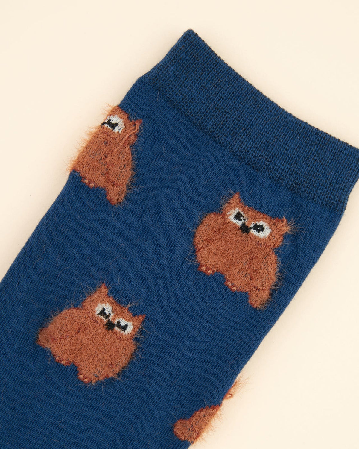 Chaussettes Hibou bleu marine Coucou Suzette – vue principale