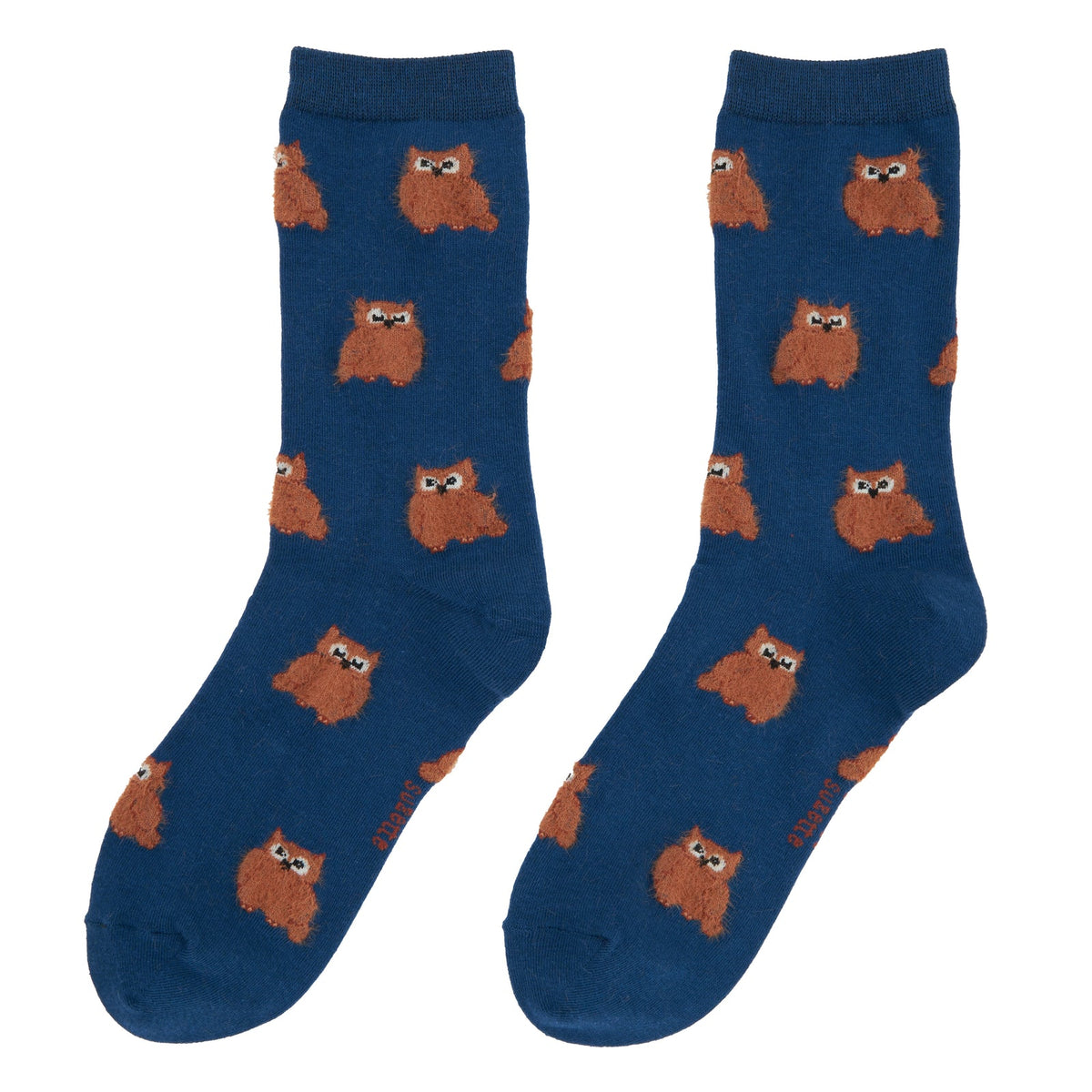 Chaussettes Hibou bleu marine Coucou Suzette – vue complémentaire 5