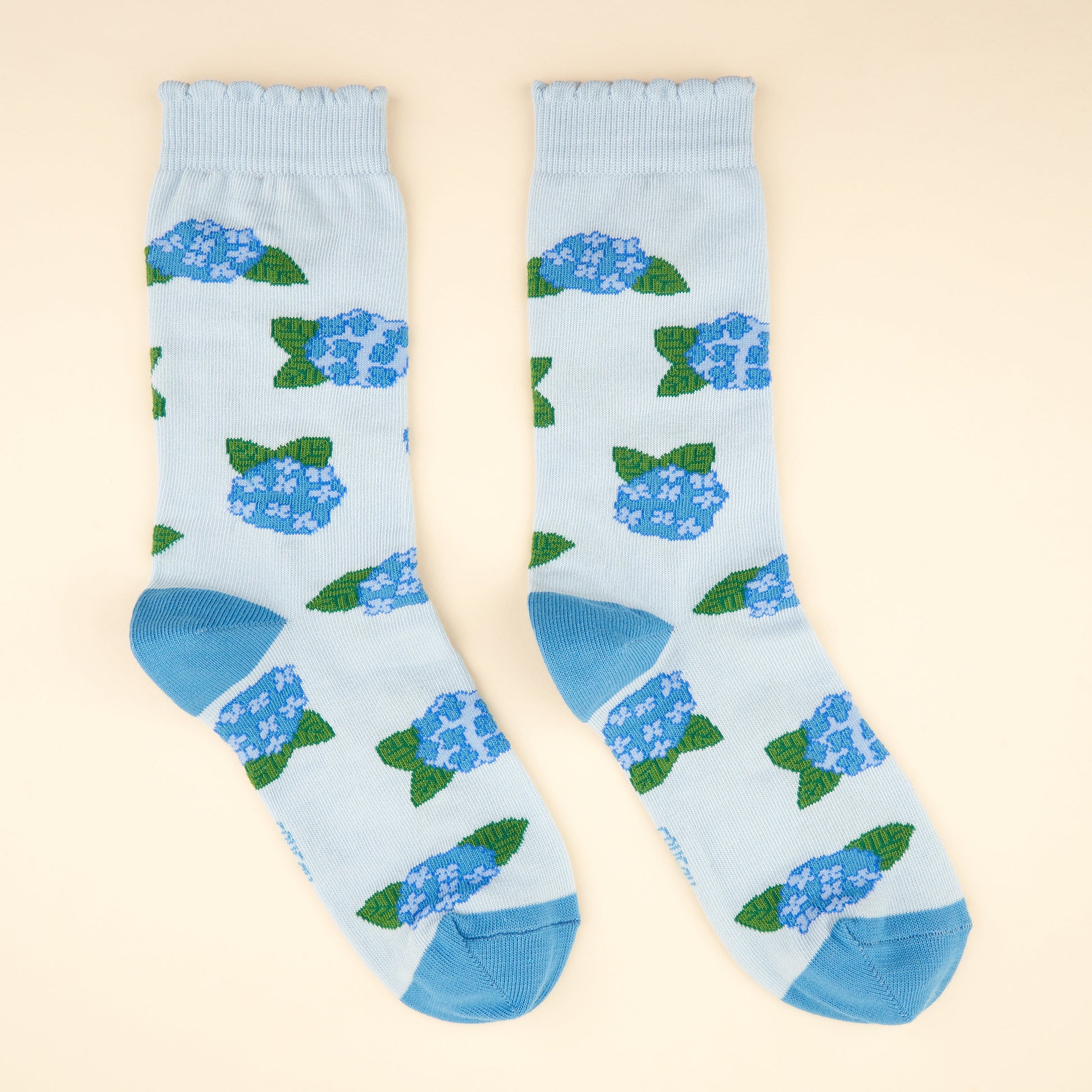 Chaussettes Hortensia Coucou Suzette porté