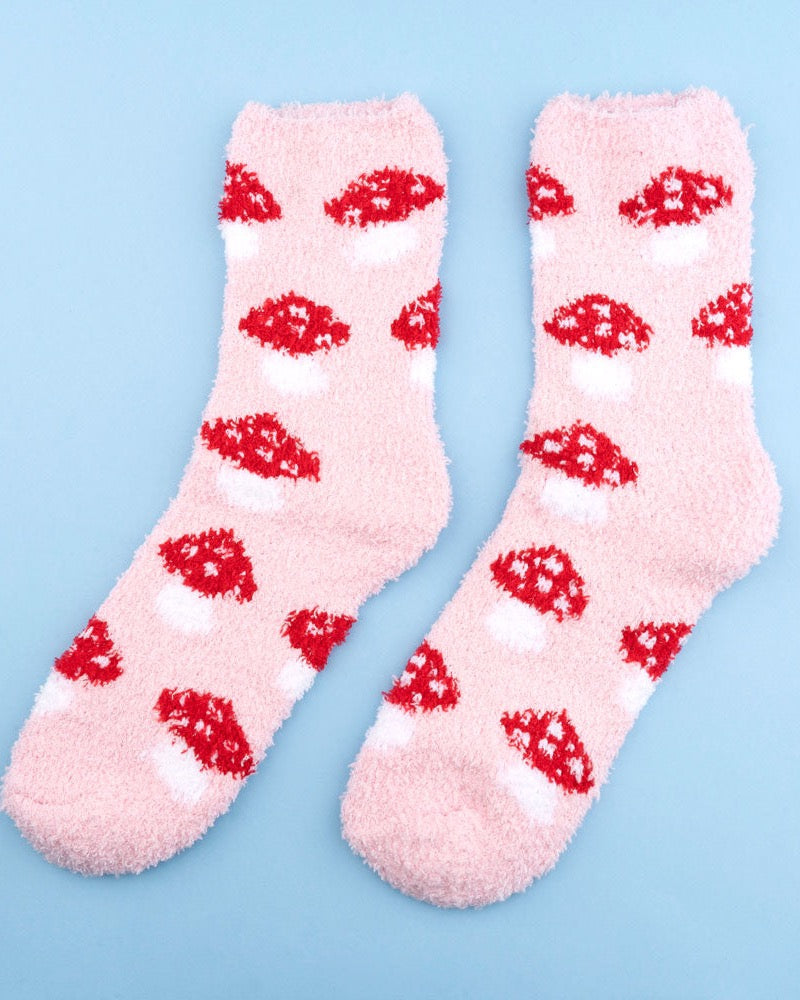 Chaussettes moumoute Champignon Coucou Suzette – vue principale