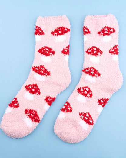 Chaussettes moumoute Champignon Coucou Suzette – vue principale