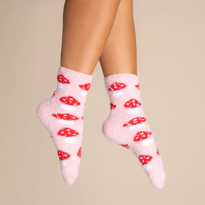 Chaussettes moumoute Champignon Coucou Suzette – vue complémentaire 2