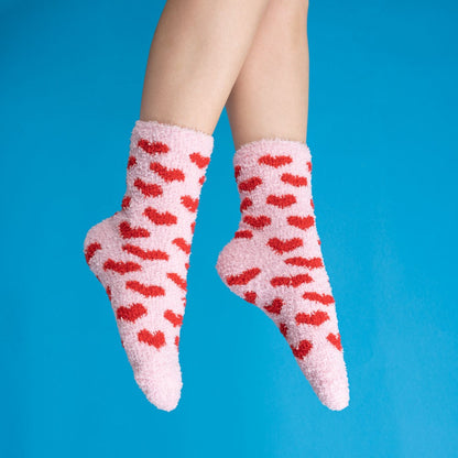 Détail Chaussettes Moumoute Coeur Coucou Suzette