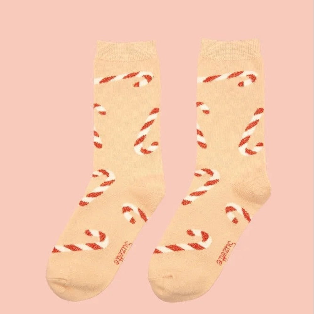 Chaussettes Noël Coucou Suzette Sucre d'orge vue produit