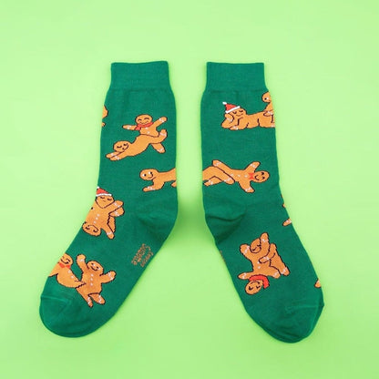 Chaussettes Noël Coucou Suzette Kamasutra Gingerman vue produit
