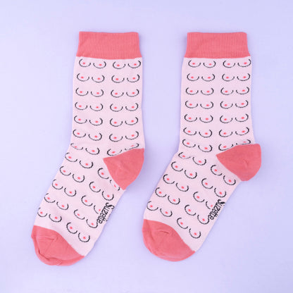 Chaussettes Seins blancs Coucou Suzette vue 3
