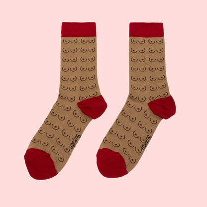 Chaussettes Seins noirs Coucou Suzette vue produit