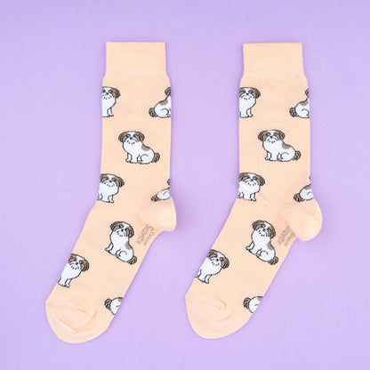 Chaussettes Shih tzu Coucou Suzette vue produit