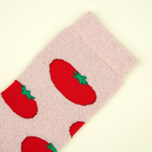 Chaussettes Tomate Coucou Suzette porté