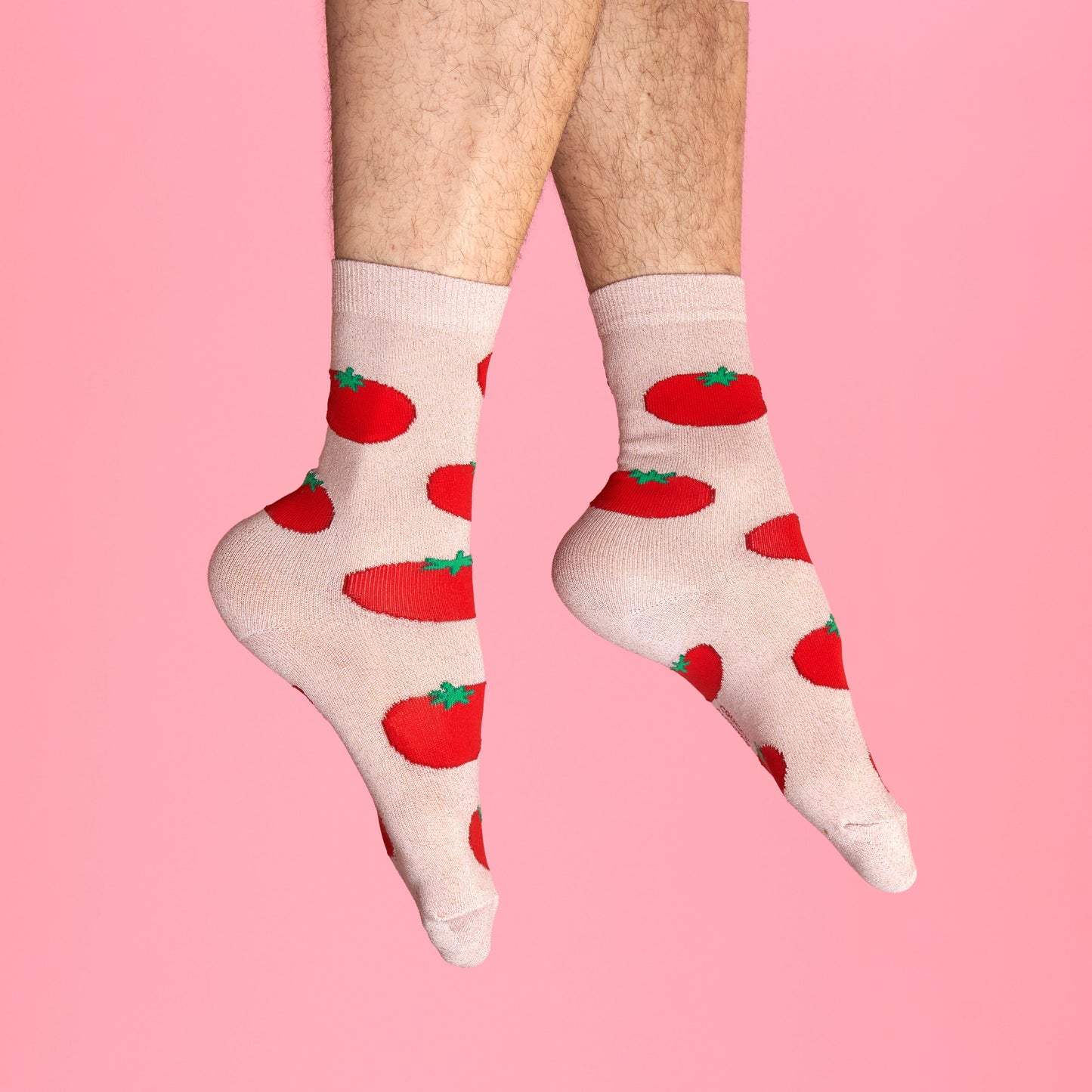 Détail Chaussettes Tomate Coucou Suzette