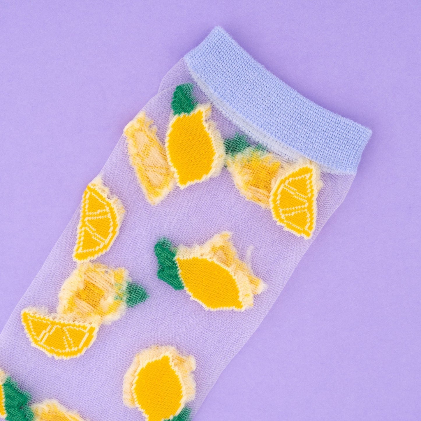 Chaussettes transparentes Citron Coucou Suzette vue 3