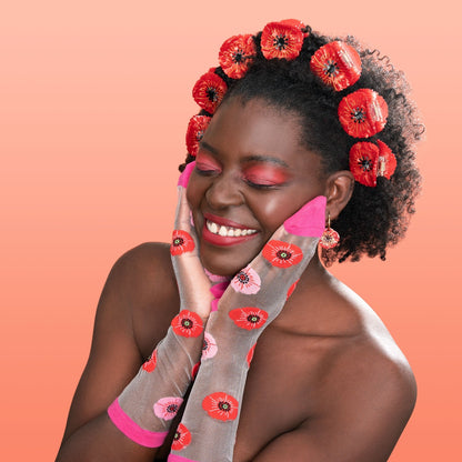 Chaussettes transparentes Coquelicot Coucou Suzette vue 3