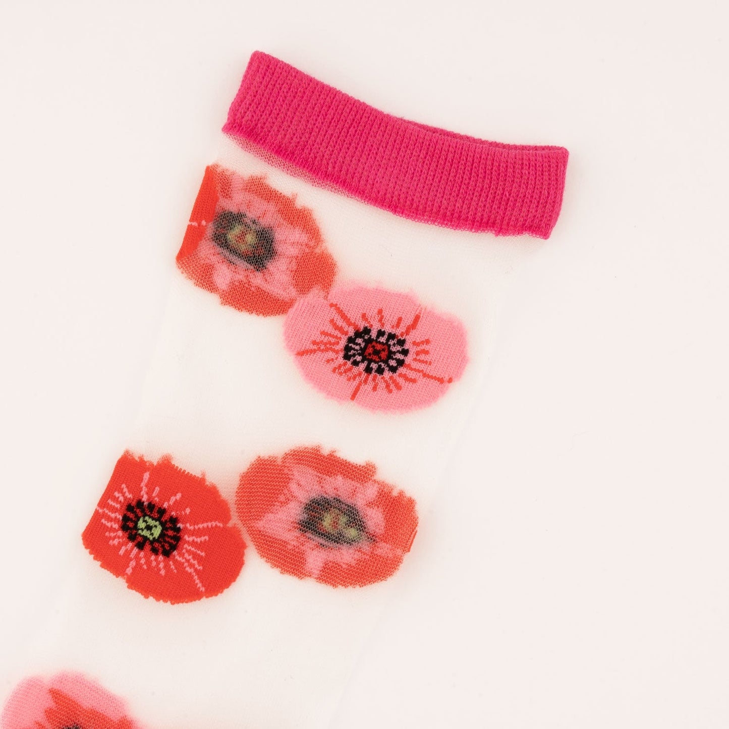 Chaussettes transparentes Coquelicot Coucou Suzette vue 4