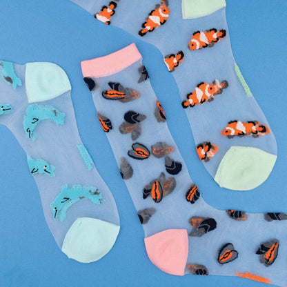 Chaussettes Transparentes Moule Coucou Suzette vue 6