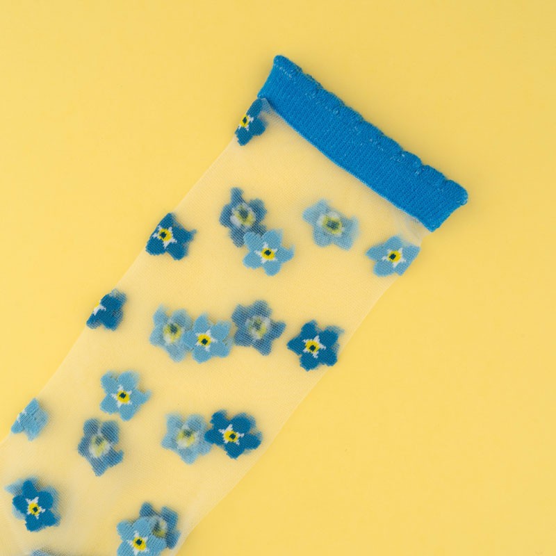 Chaussettes transparentes Myosotis Coucou Suzette vue 4