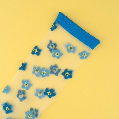 Chaussettes transparentes Myosotis Coucou Suzette vue 4
