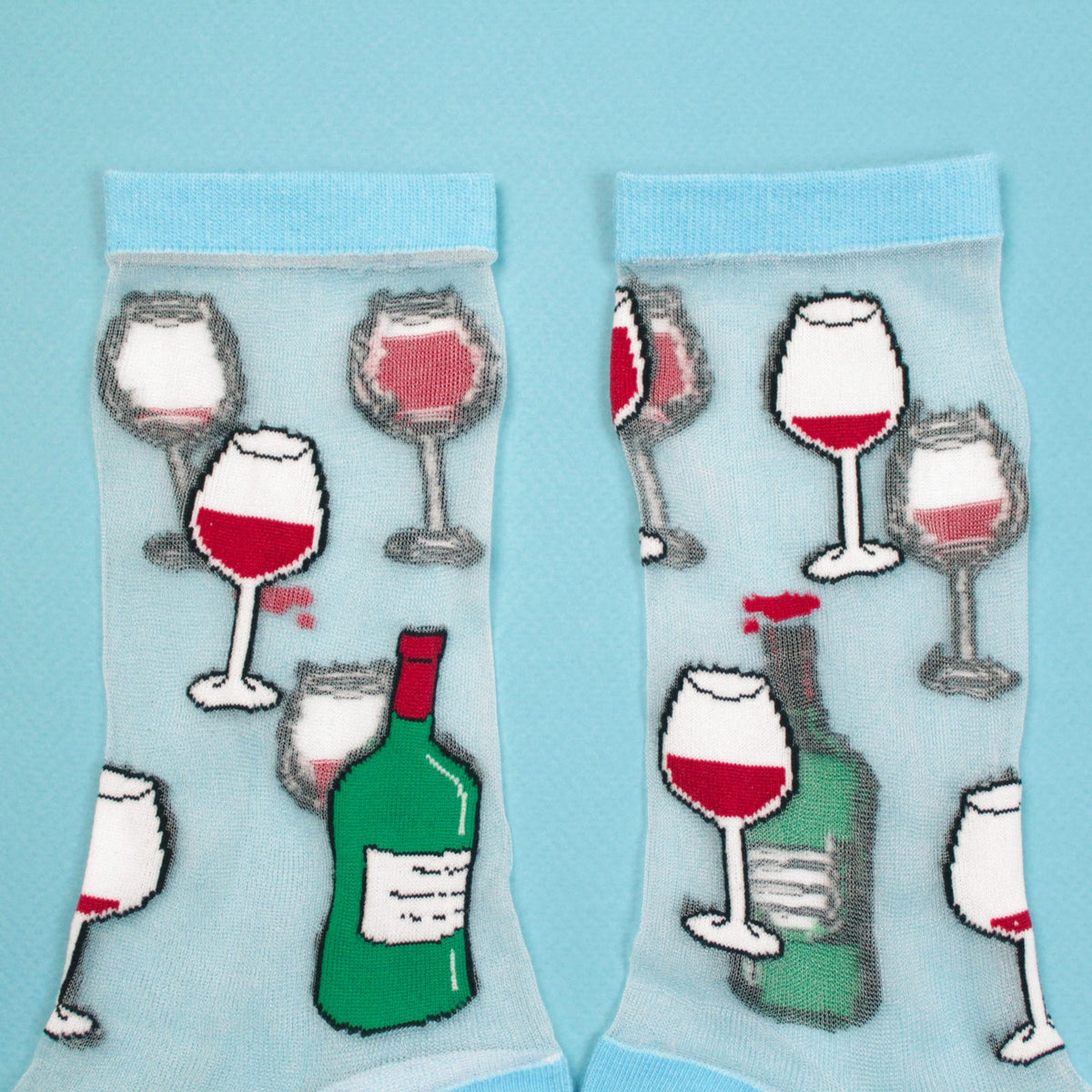Chaussettes transparentes Tchin-Tchin Coucou Suzette – vue complémentaire 3