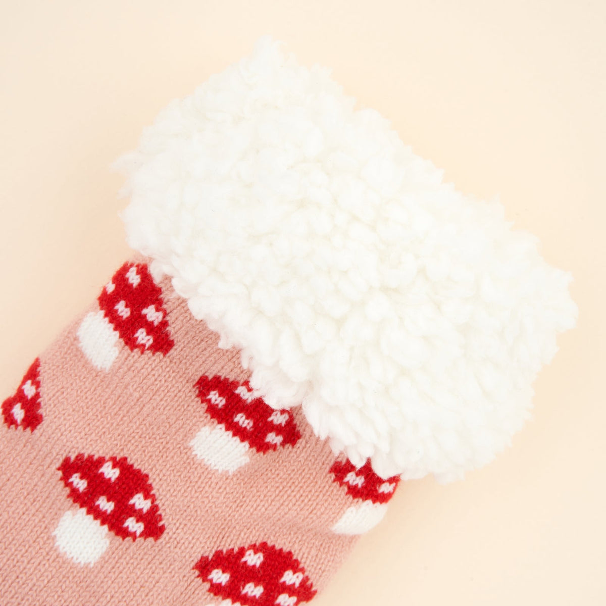 Chaussons Champignon roses Coucou Suzette – vue complémentaire 2