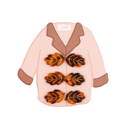 Kit de boutons Feuille d’automne Coucou Suzette – vue complémentaire 6