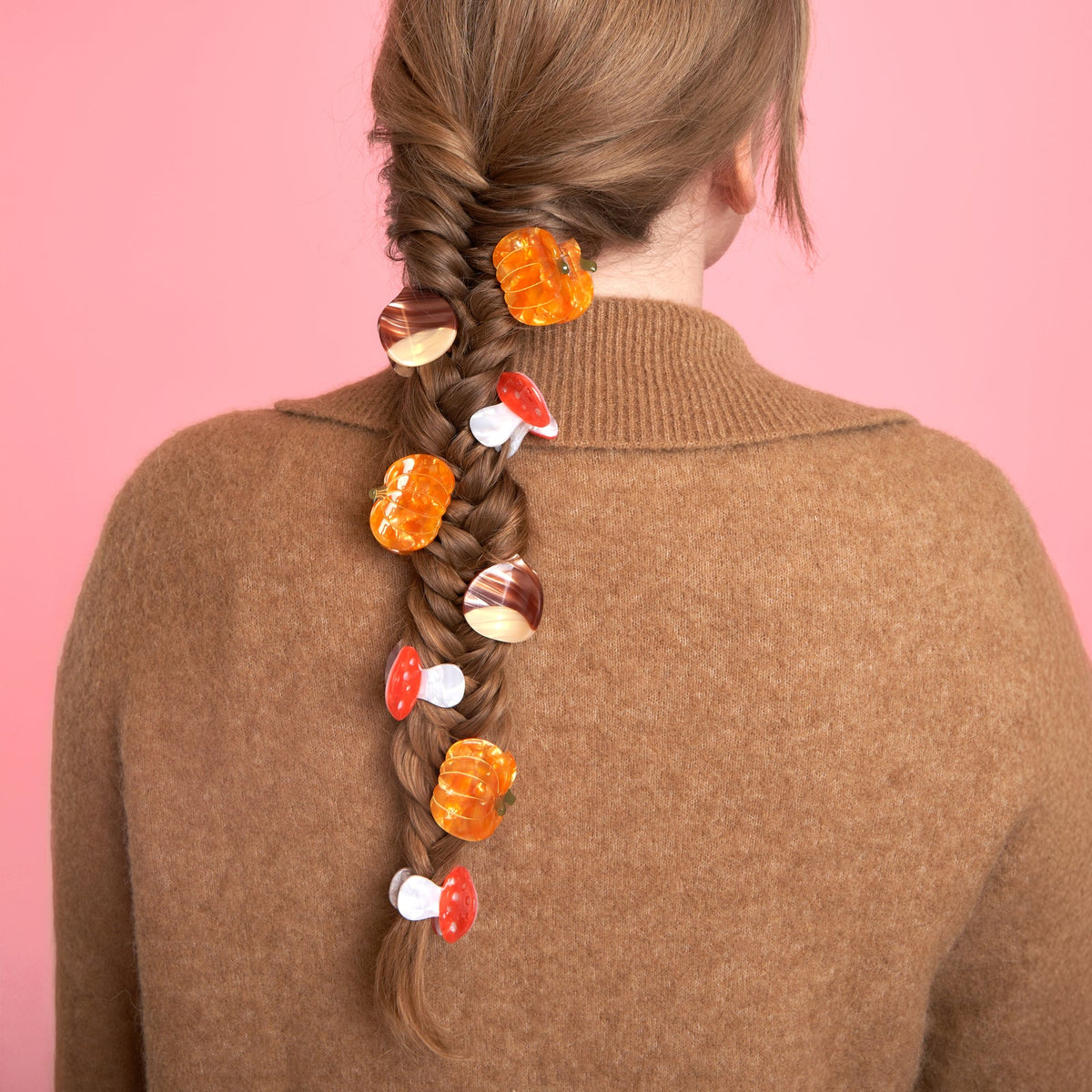 Mini pince à cheveux Châtaigne Coucou Suzette – vue complémentaire 5