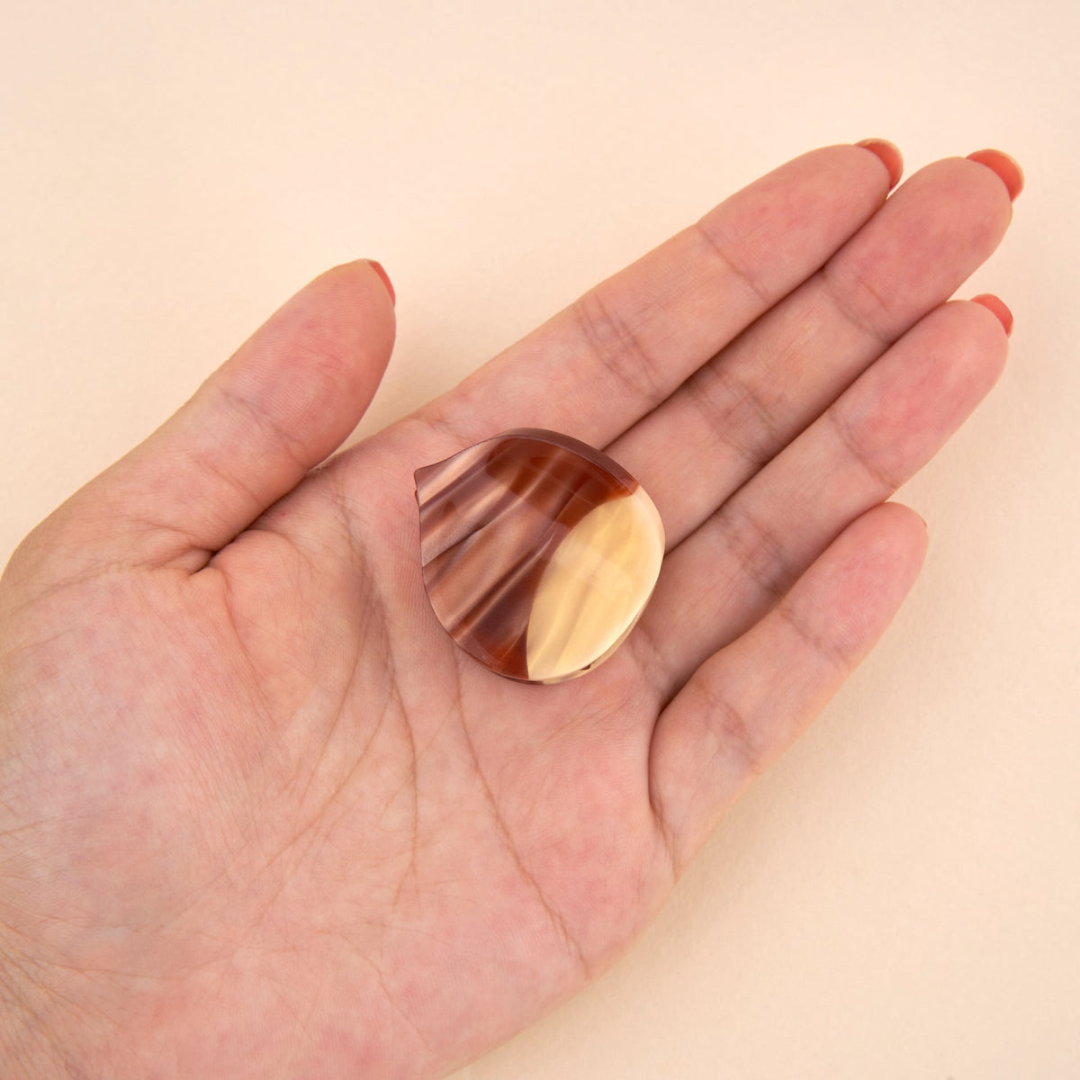 Mini pince à cheveux Châtaigne Coucou Suzette – vue complémentaire 6