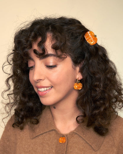 Mini pince à cheveux Citrouille Coucou Suzette – vue principale