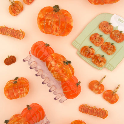 Mini pince à cheveux Citrouille Coucou Suzette – vue complémentaire 7