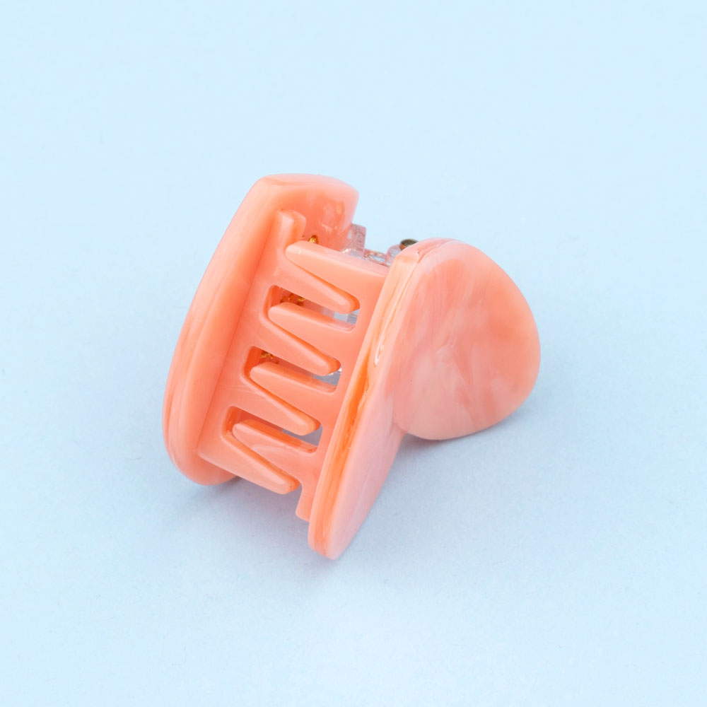 Mini pince à cheveux Coeur Coucou Suzette rose vue complémentaire 2