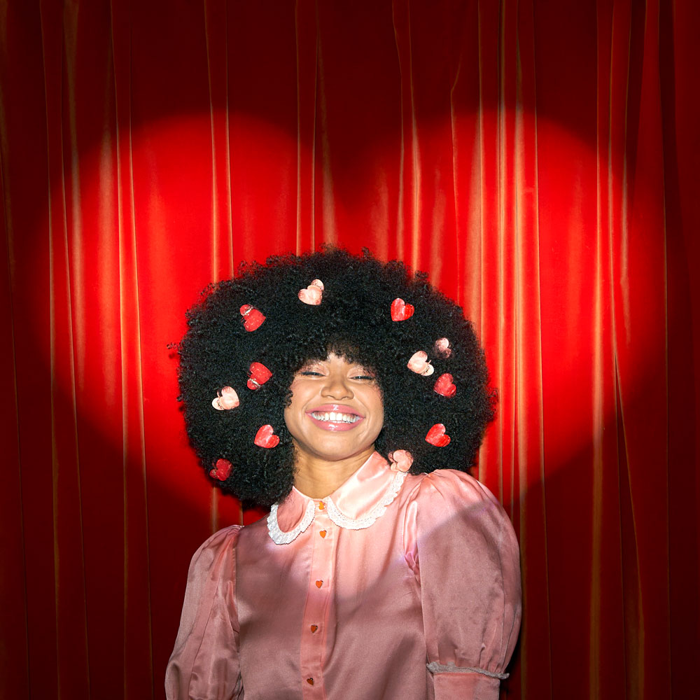 Mini pince à cheveux Coeur Coucou Suzette rose vue complémentaire 5