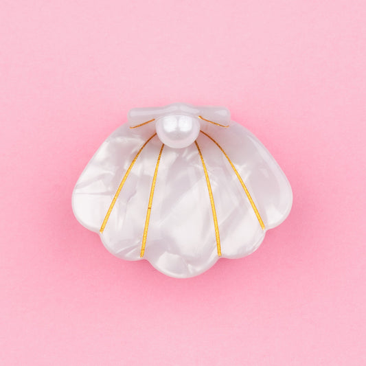 Mini pince à cheveux Coquille St Jacques Coucou Suzette vue produit