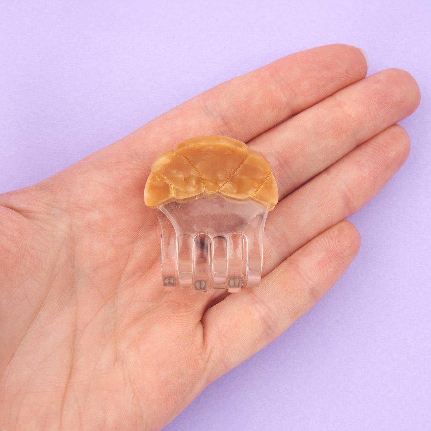 Mini pince à cheveux Croissant Coucou Suzette vue complémentaire 3