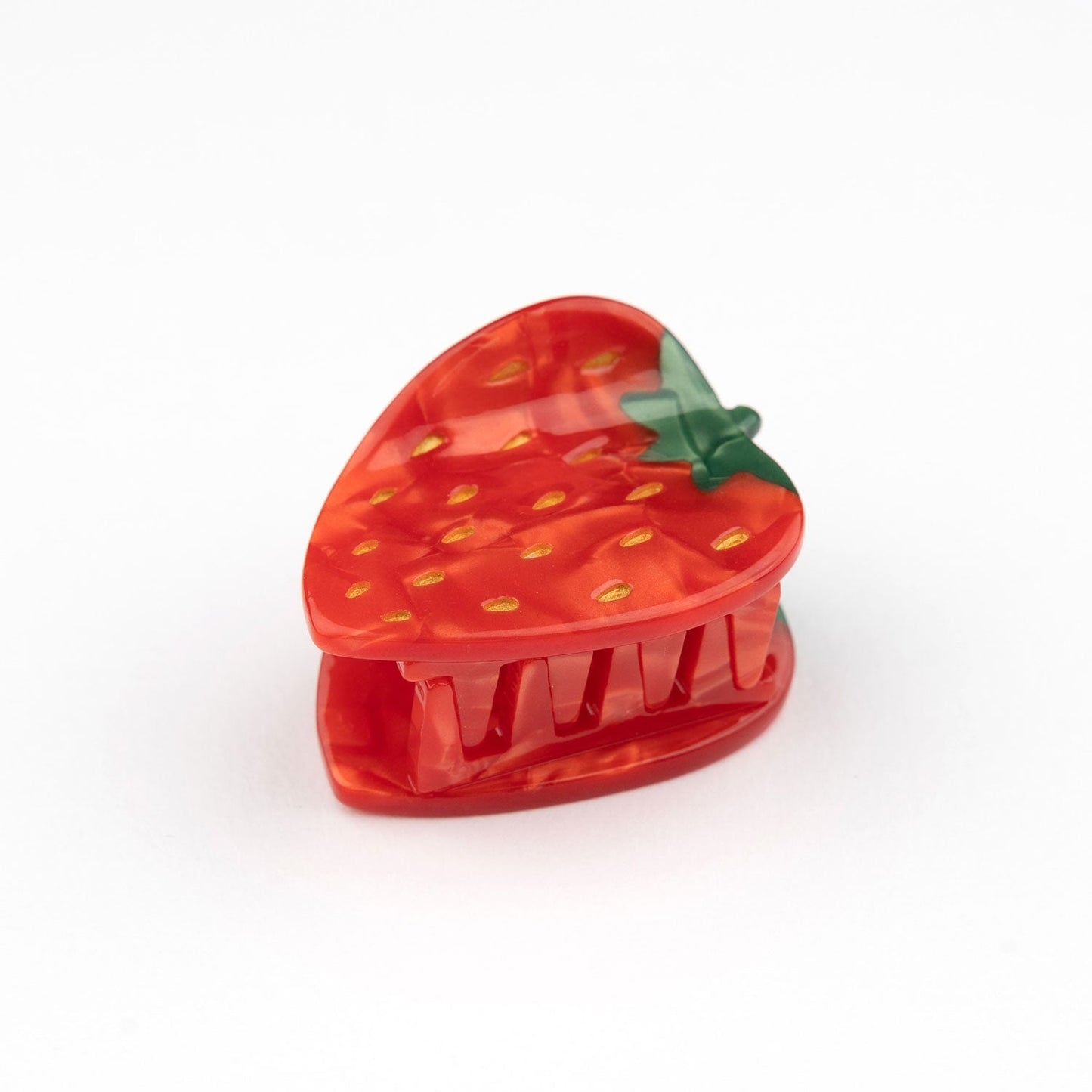 Mini pince à cheveux Fraise Coucou Suzette vue complémentaire 16 pince crocodile