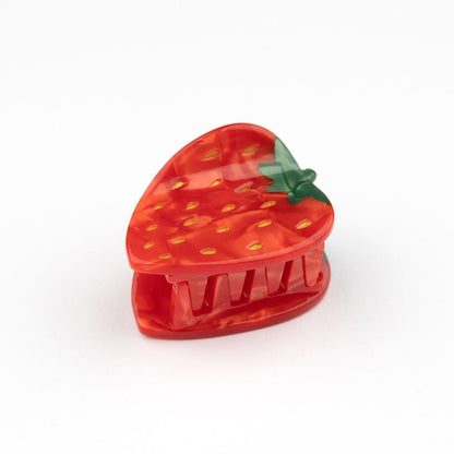 Mini pince à cheveux Fraise Coucou Suzette vue complémentaire 16 pince crocodile