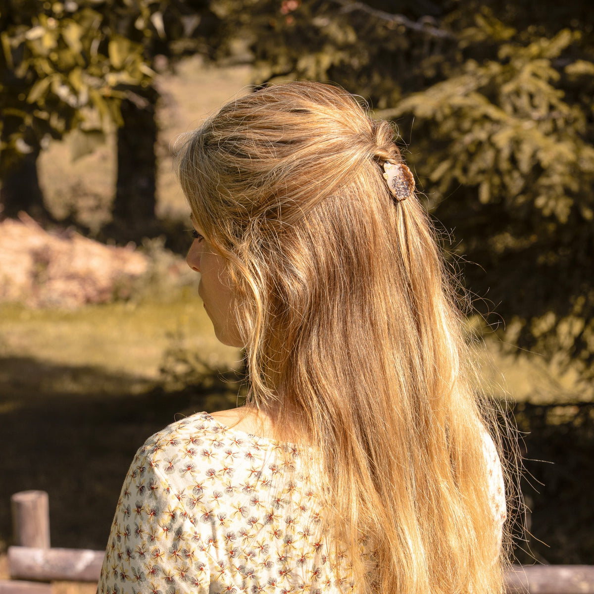 Mini pince à cheveux Hérisson gris Coucou Suzette – vue complémentaire 3