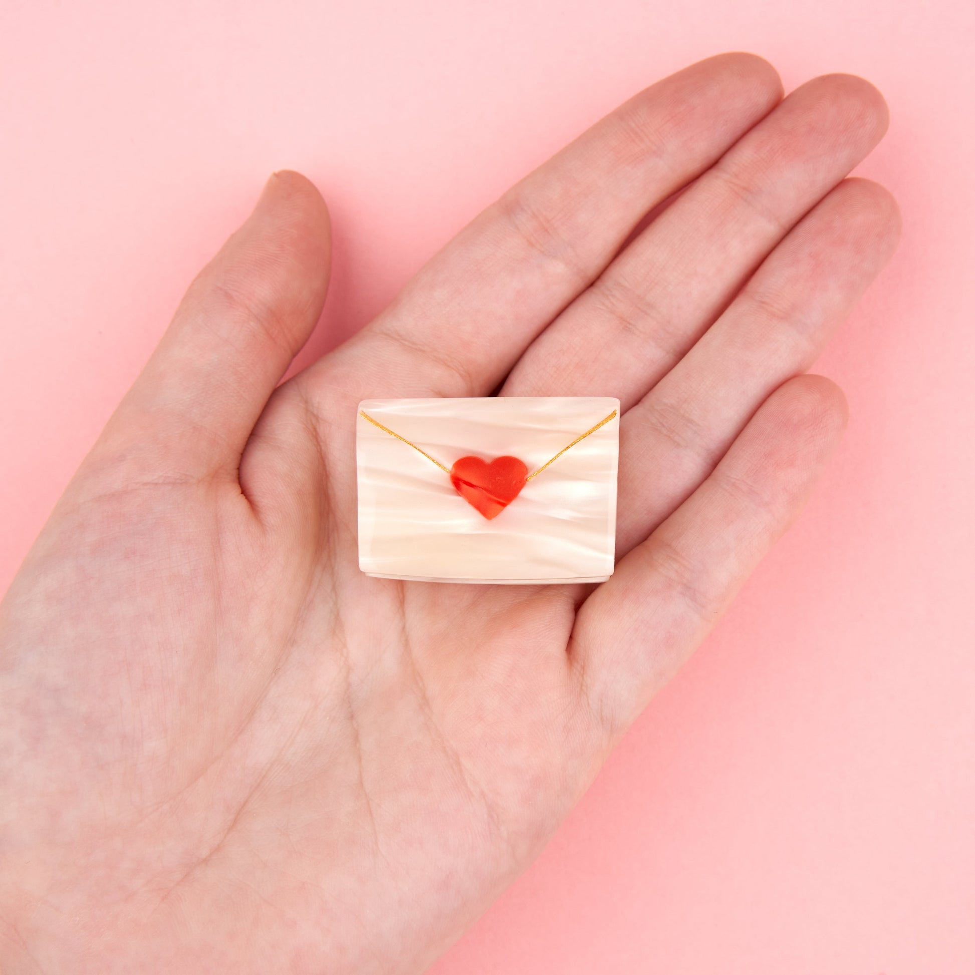 Mini pince à cheveux Lettre d'Amour Coucou Suzette vue complémentaire 2