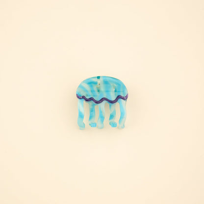 Mini pince à cheveux Méduse bleue Coucou Suzette – vue complémentaire 5