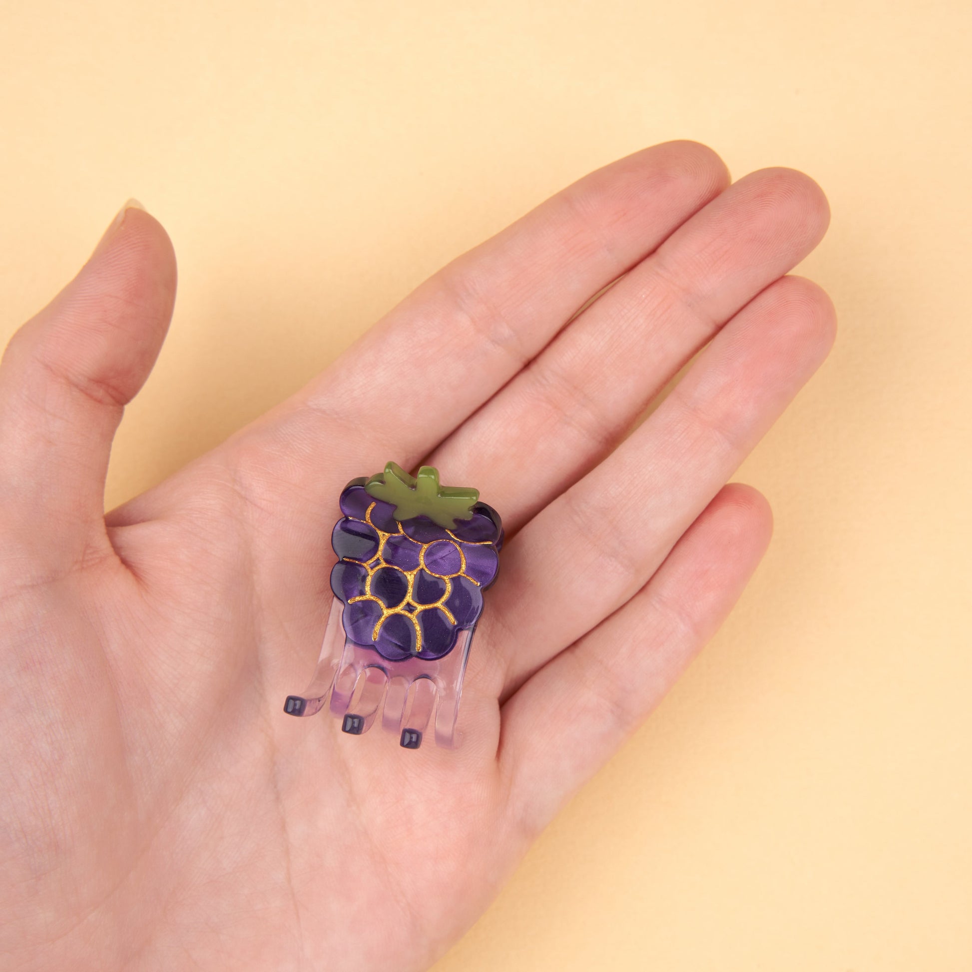 Mini pince à cheveux Mûre Coucou Suzette vue complémentaire 5