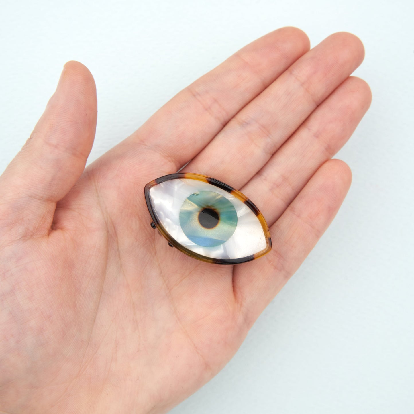 Mini pince à cheveux Oeil bleu Coucou Suzette vue complémentaire 4