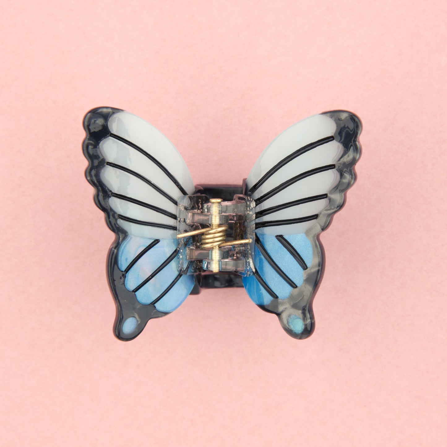 Mini pince à cheveux Papillon bleu Coucou Suzette vue complémentaire 5