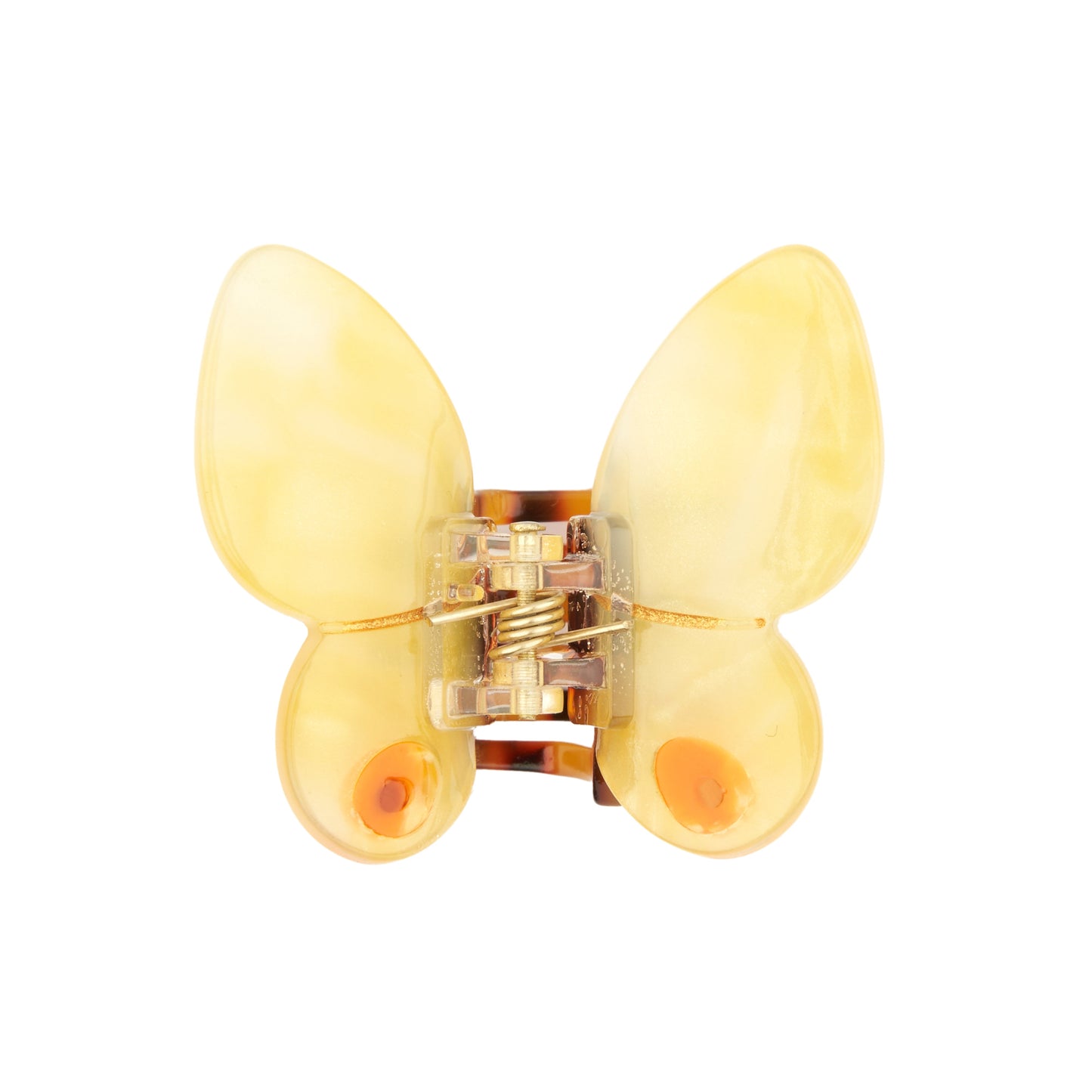 Mini pince à cheveux Papillon jaune Coucou Suzette vue complémentaire 7