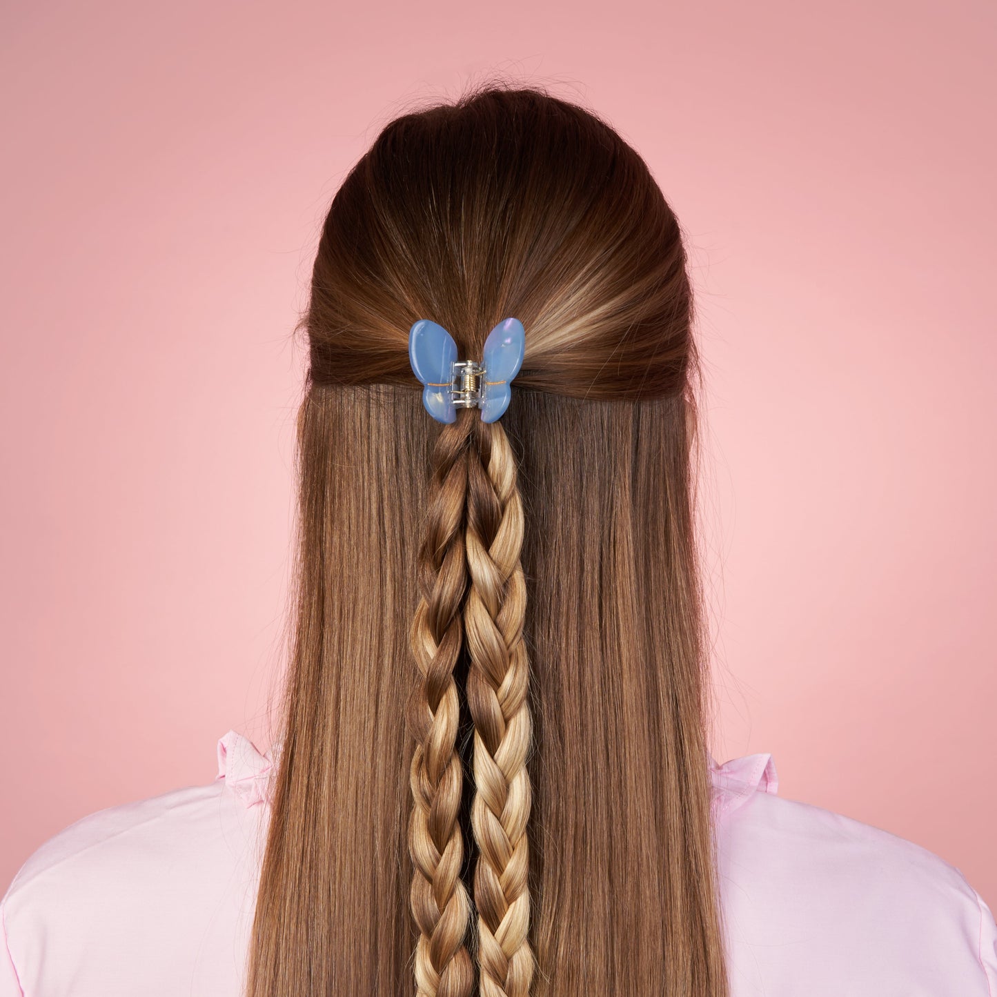 Mini pince à cheveux Papillon Lavande Coucou Suzette vue produit