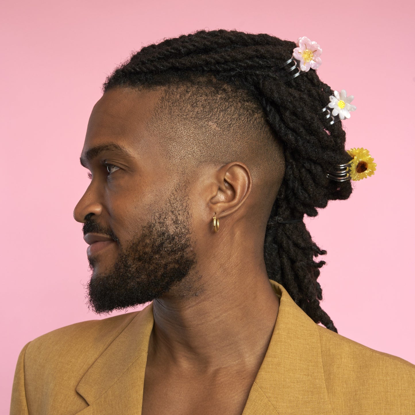 Mini pince à cheveux Pâquerette Coucou Suzette vue complémentaire 3