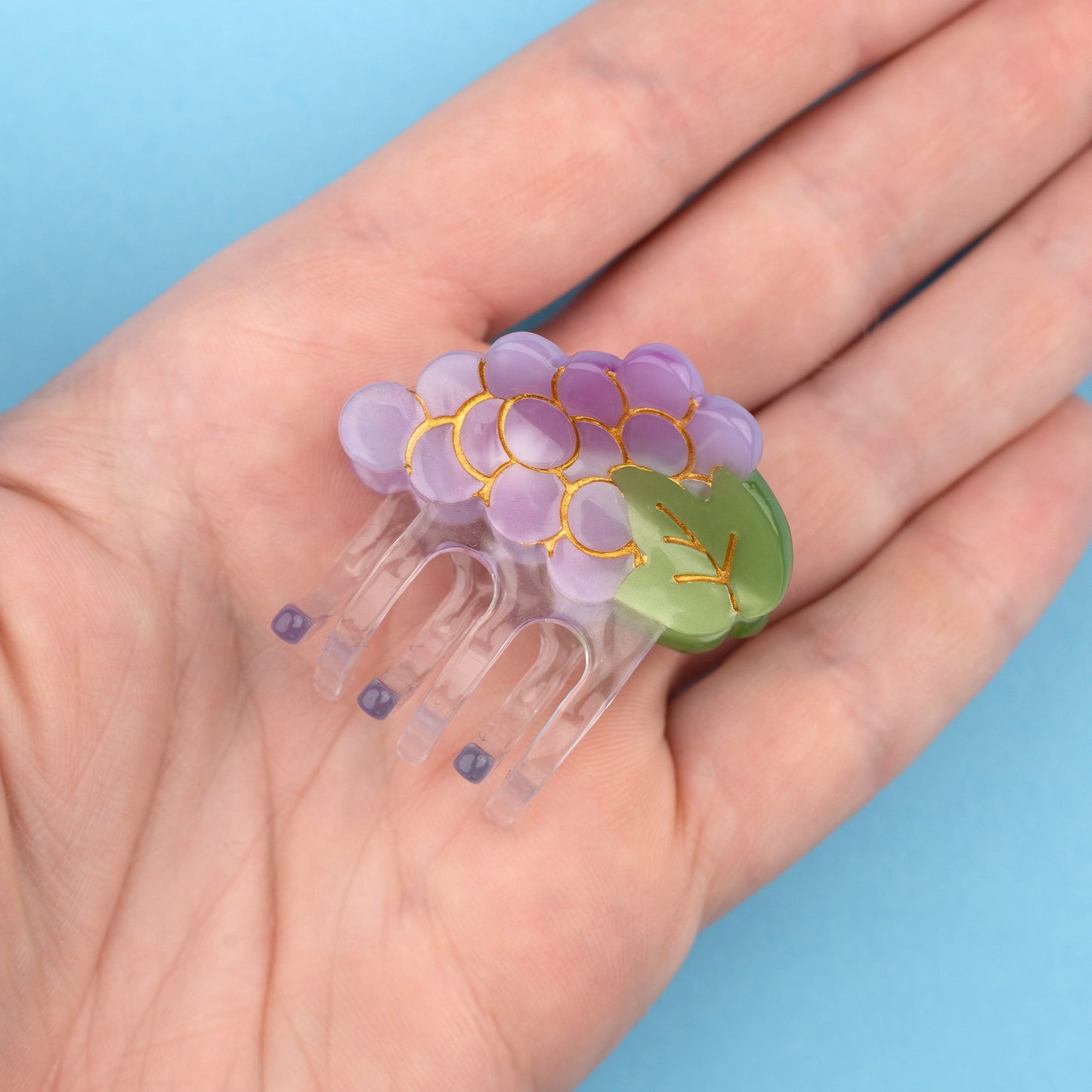 Mini pince à cheveux Raisin Coucou Suzette vue produit