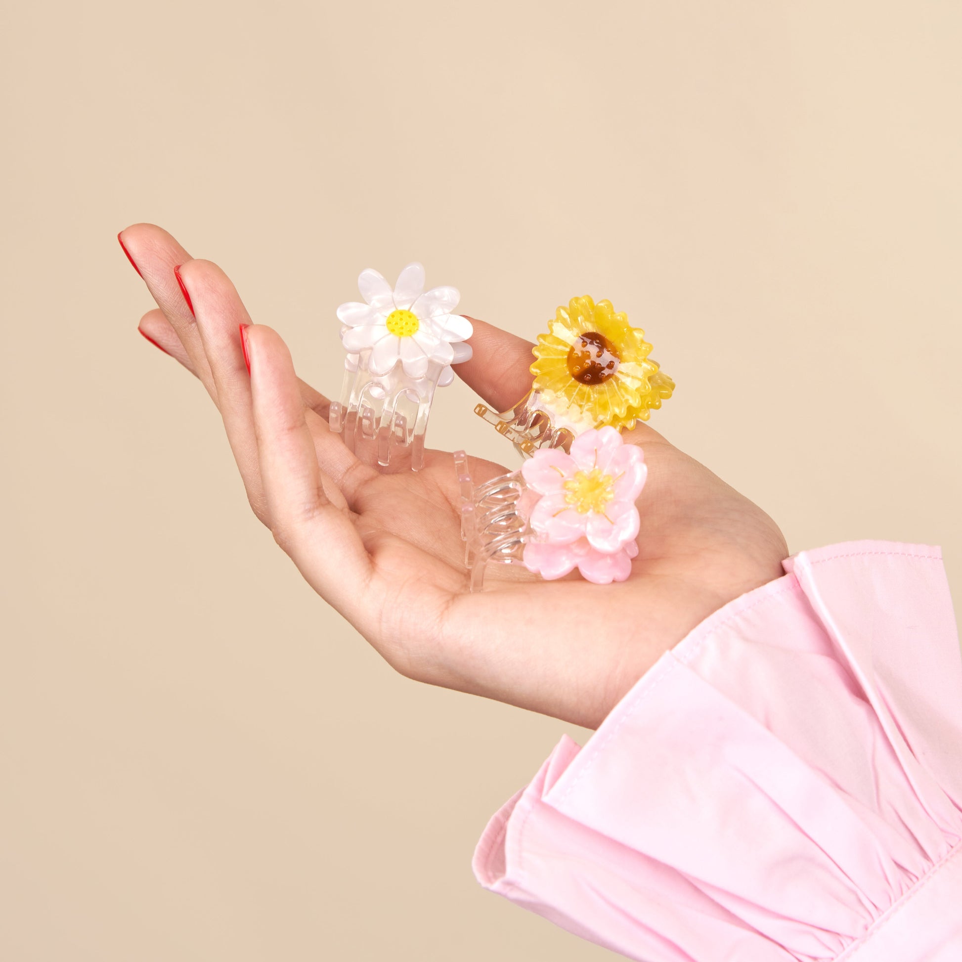 Mini pince à cheveux Sakura Coucou Suzette vue complémentaire 4