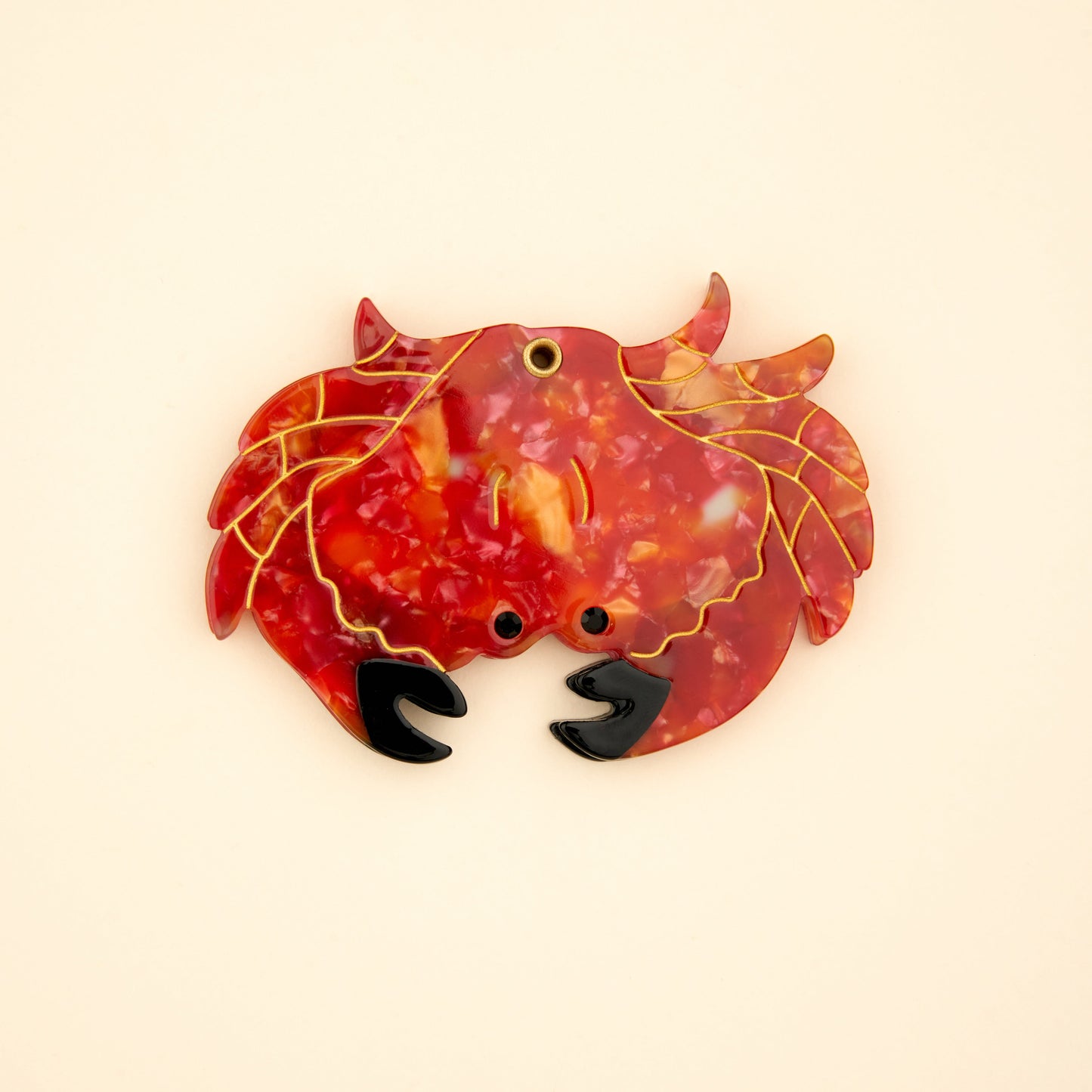 Miroir Crabe Coucou Suzette format en main